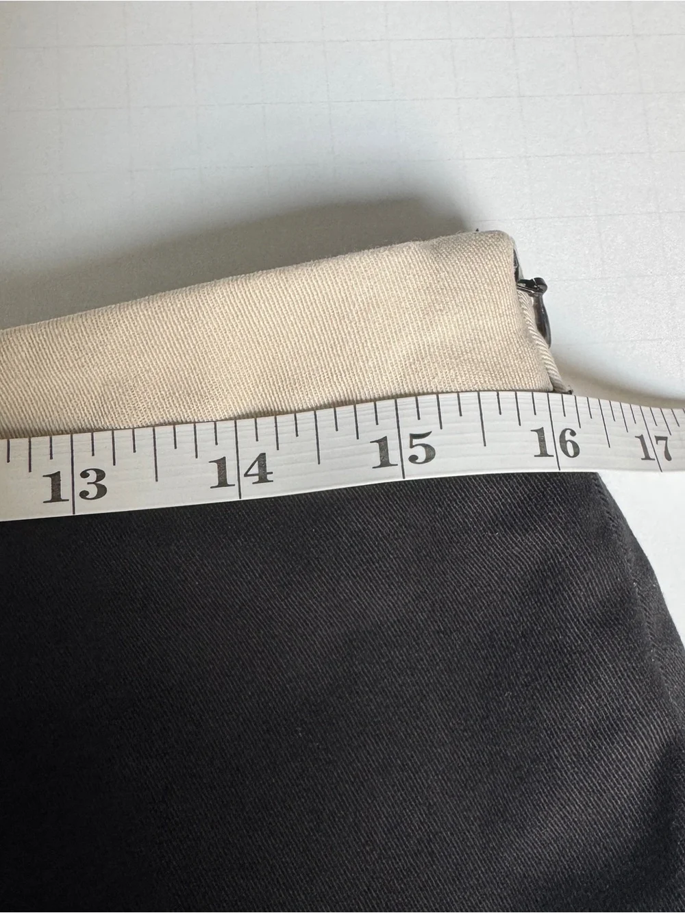 Boden Black Ivory Embroidered A-Line Skirt Size 8 - Picture 11 of 13